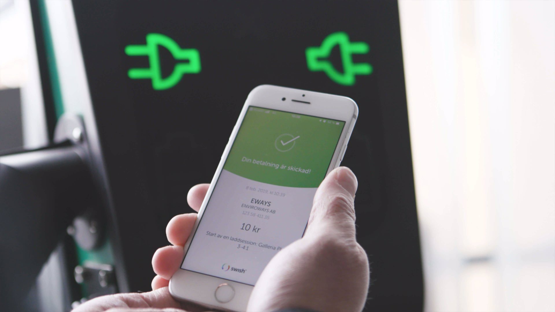 Ladda med Swish